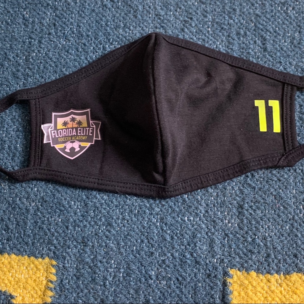 Personalized custom team logo face masks